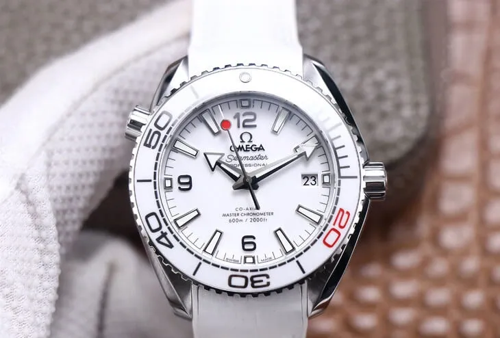 Omega Seamaster 522.33.40.20.04.001 VS Factory 1:1 Best Edition Replica Watch White Strap